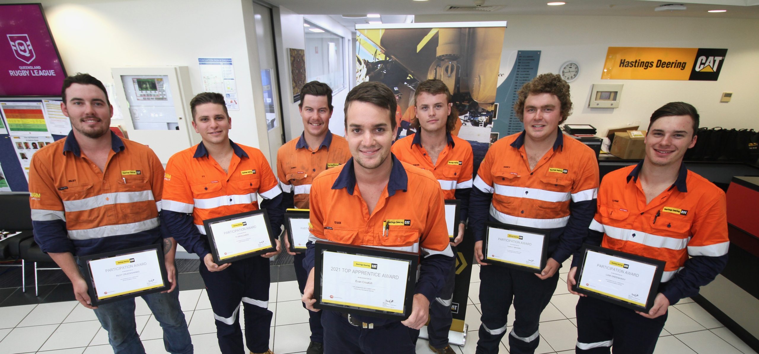 Diesel fitter shines among apprentice ranks iQ Industry Queensland