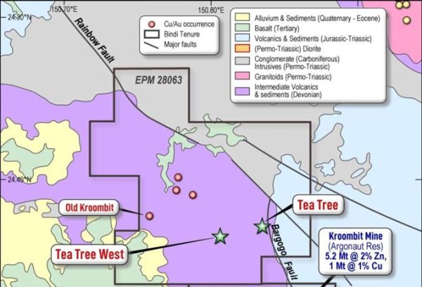 Bindi flags porphyry copper potential at Tea Tree - Industry Queensland