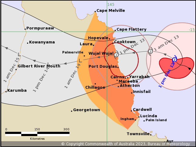 Jasper expected to make landfall Wednesday afternoon - Industry Queensland