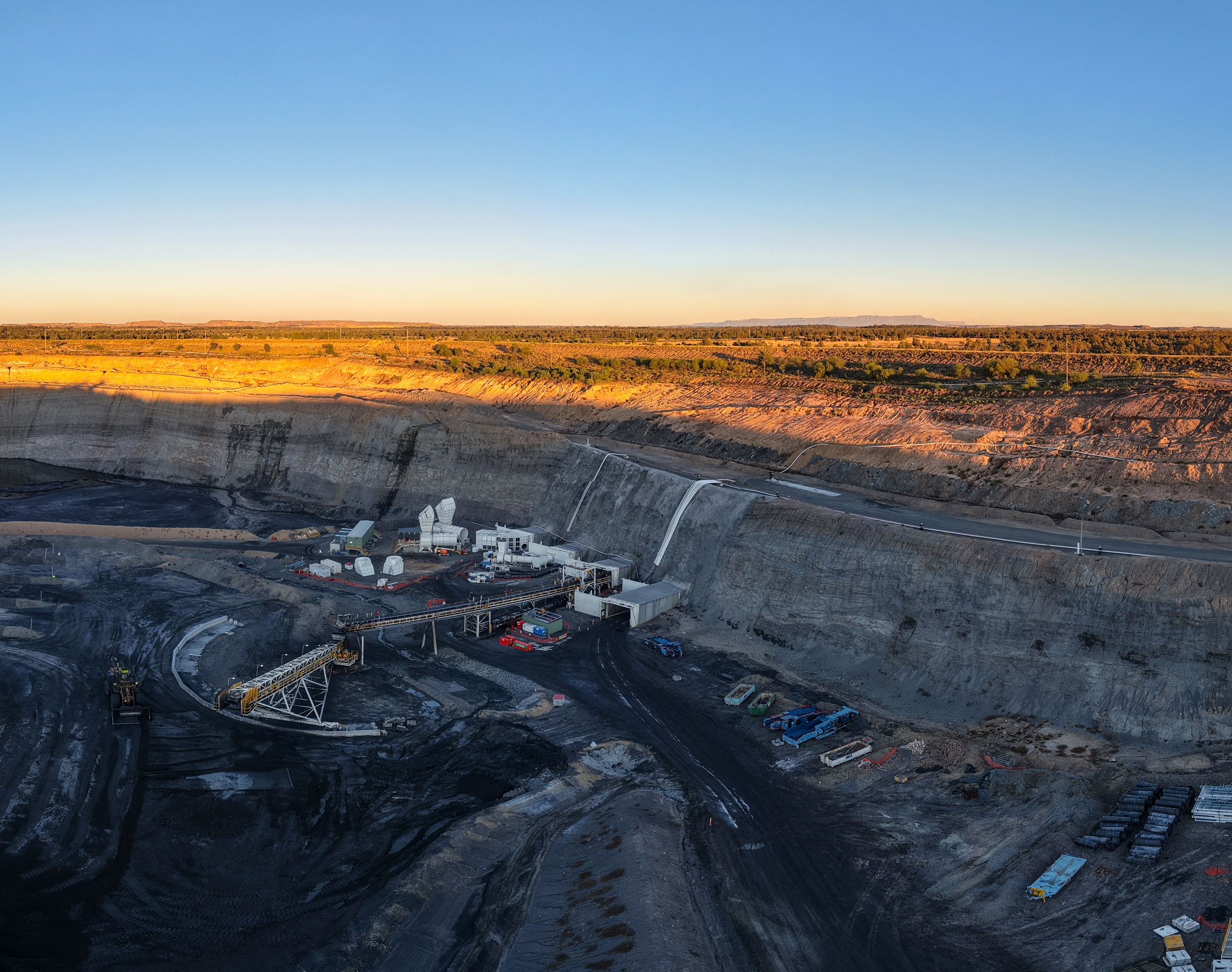 Mammoth mine site