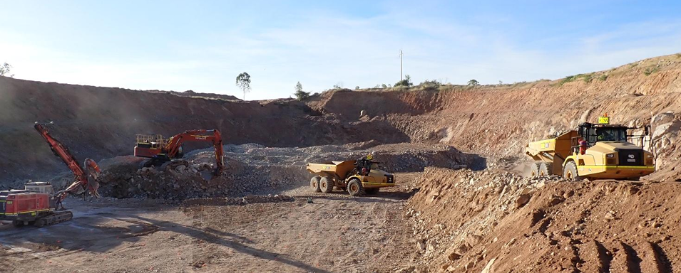 Blackjack South gold site blasts into business